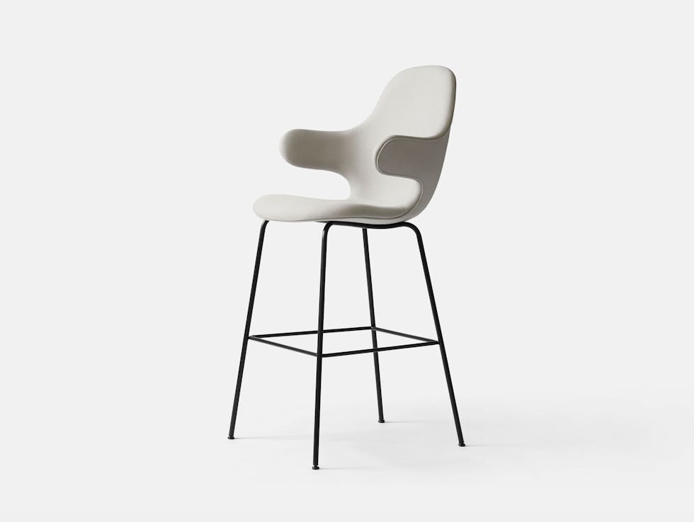 And Tradition Catch Barstool Jh17 Pale Grey Steelcut Jaime Hayon