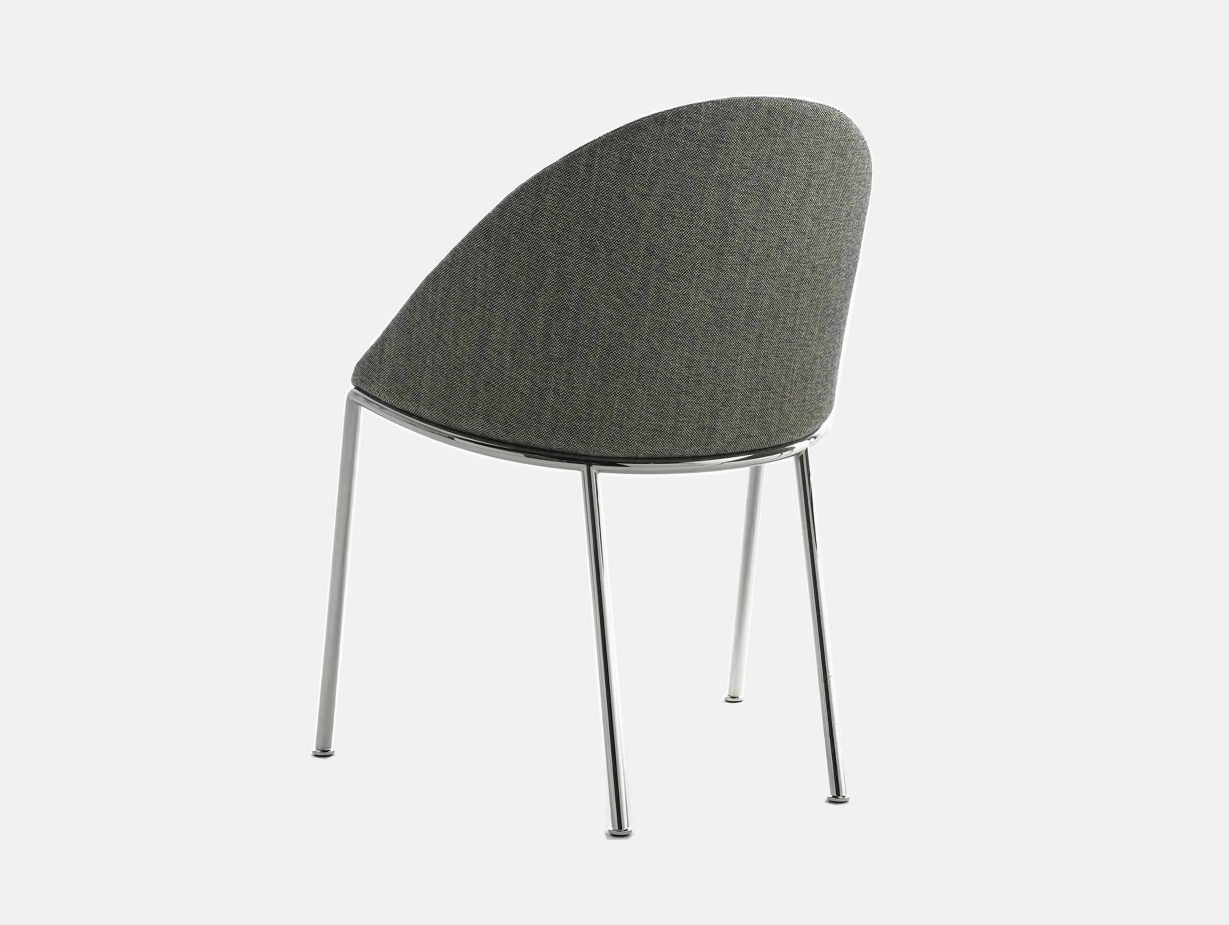Bensen circa dining chair chrome 3