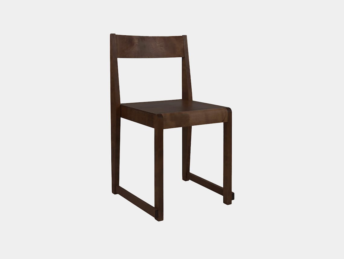Frama chair 01 dark wood 1