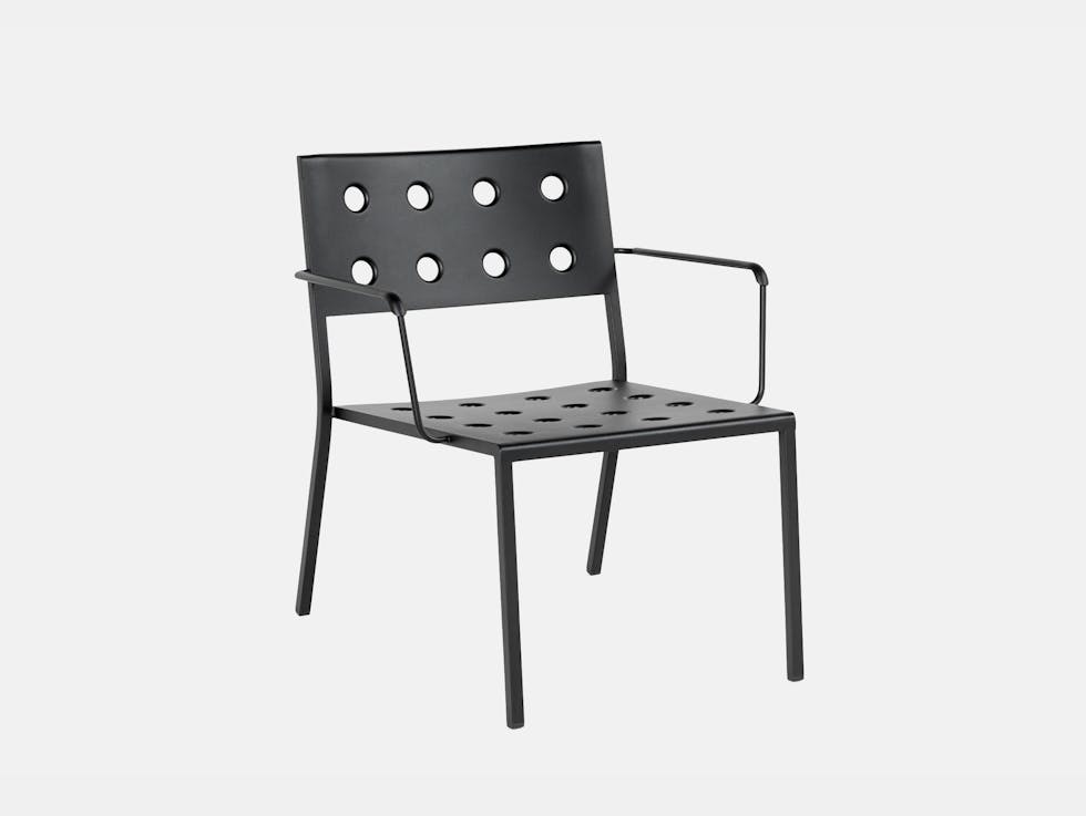 Hay bouroullec balcony lounge armchair anthracite