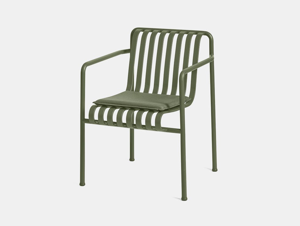 Hay palissade dining armchair cushion black w cush