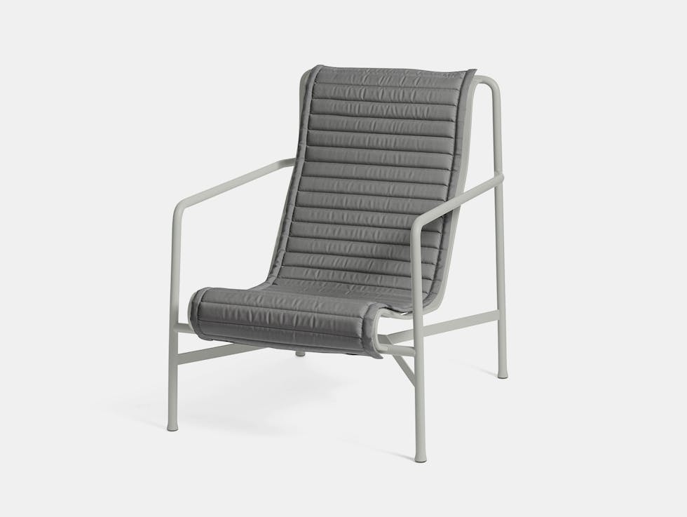 Hay palissade high lounge chair quilted pad