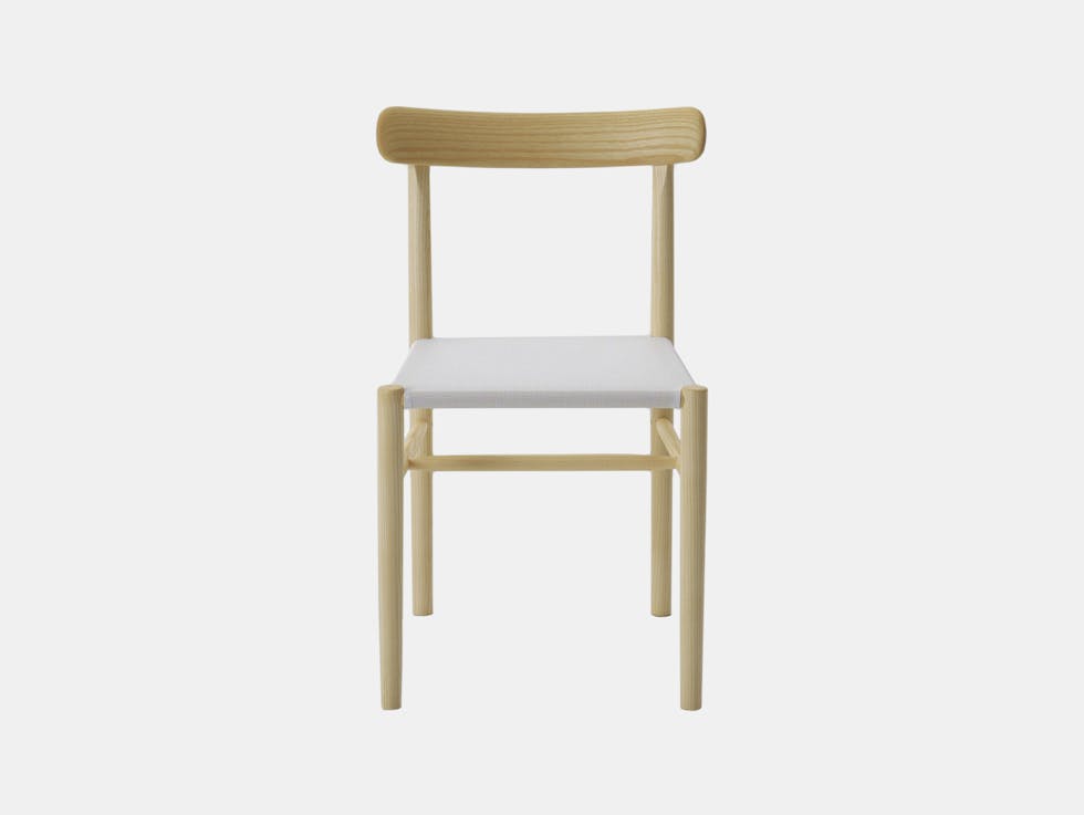 Maruni jasper morrison lightwood chair ash mesh