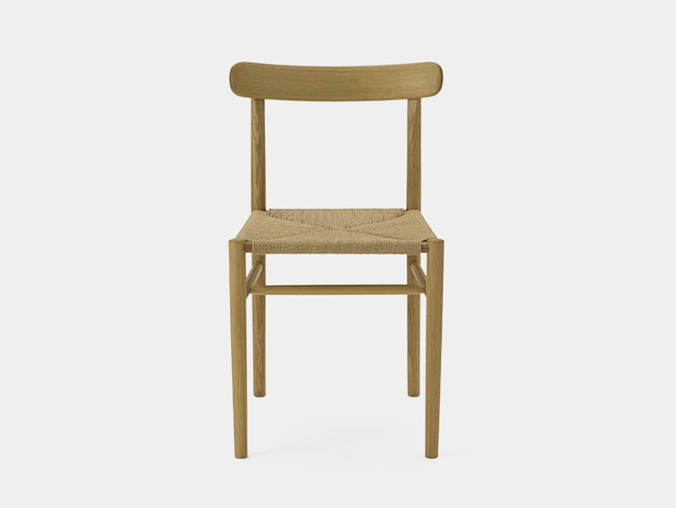Maruni Lightwood Chair Paper Cord Seat 1