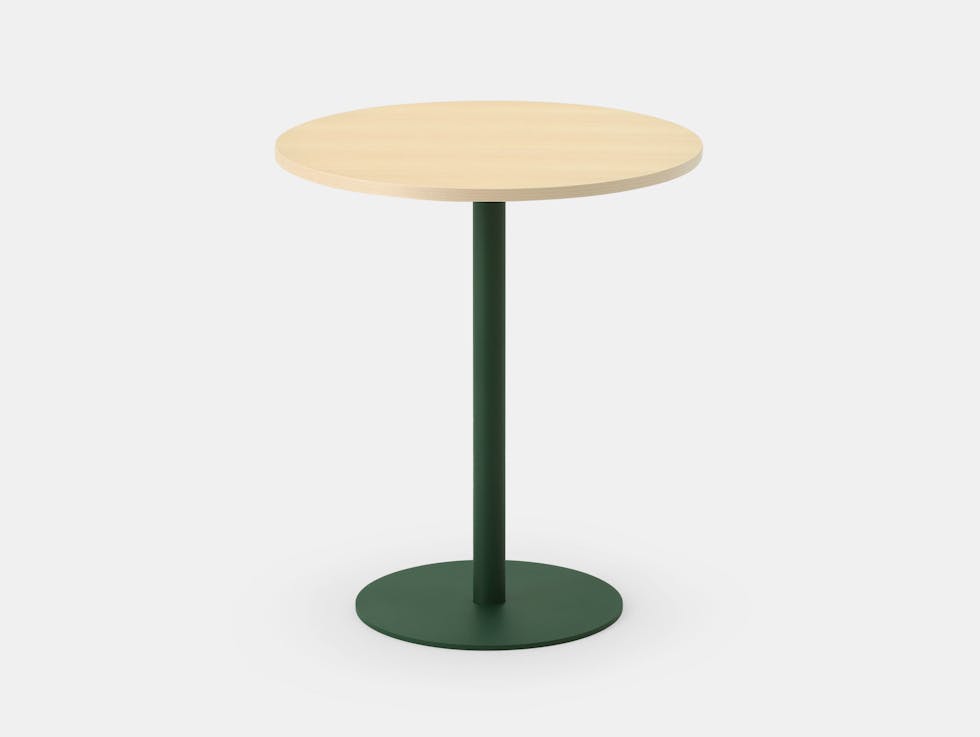 Maruni T O Round Table Maple Green Jasper Morrison