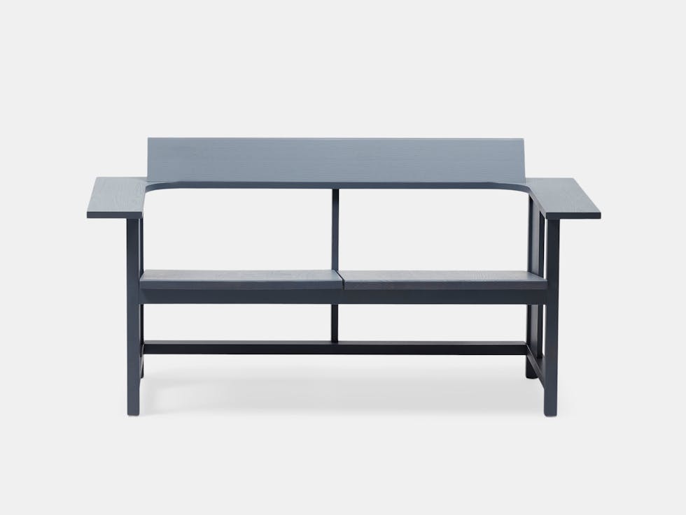 Mattiazzi Clerici 2 Seater Lounge Chair Grey Ash Konstantin Grcic