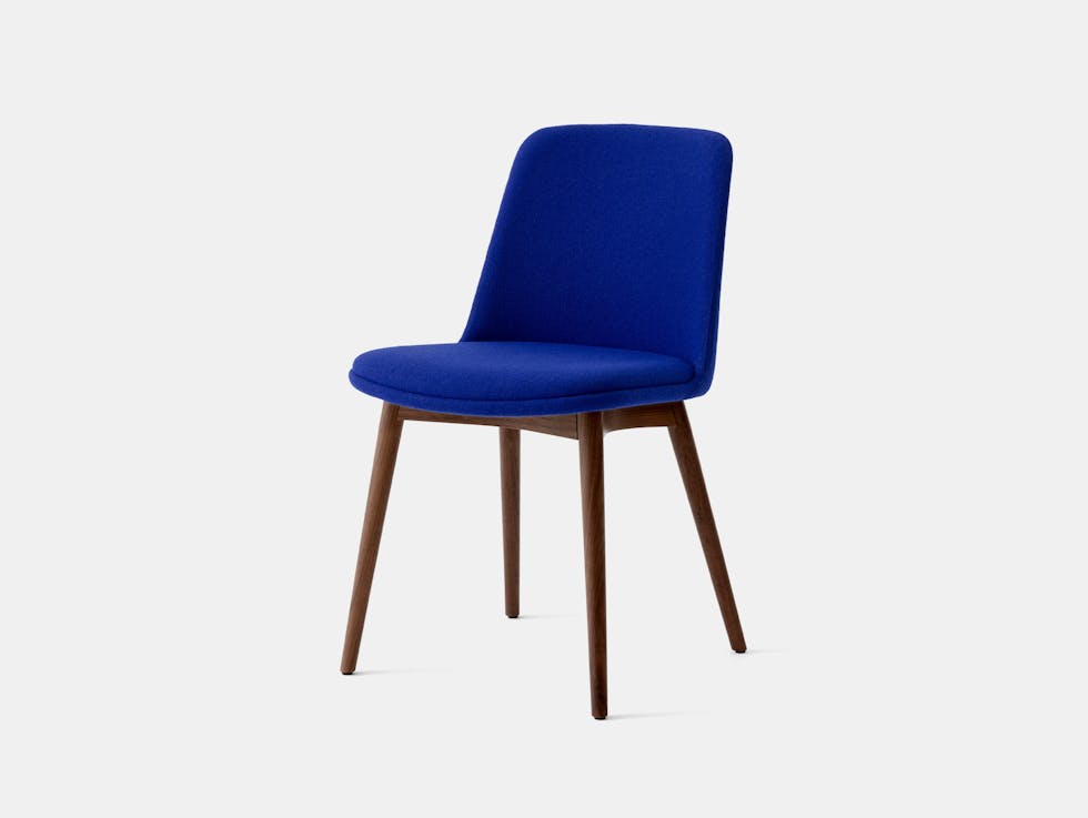 Tradition hee welling rely side chair hw78 hallingdal 773 walnut legs