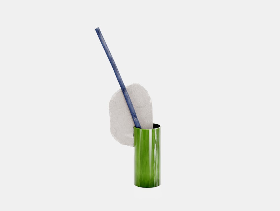 Vitra vase decoupage barre